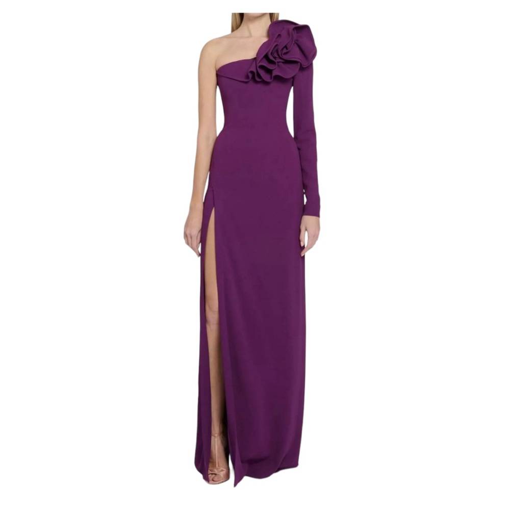 Elie Saab
Cady one-shoulder maxi dress